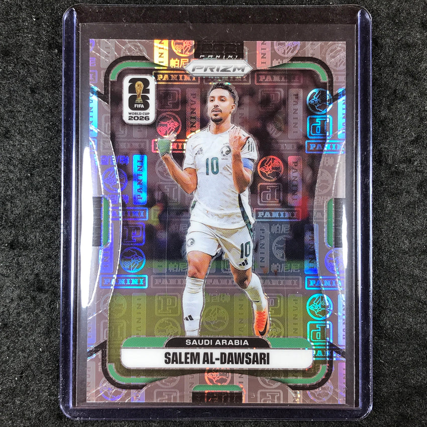 2026 Prizm FIFA World Cup SALEM AL-DAWSARI Panini Logo 12/61 #381