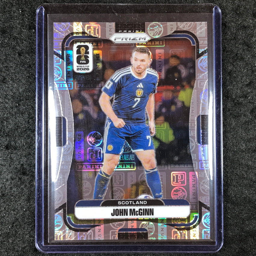 2026 Prizm FIFA World Cup JOHN MCGINN Panini Logo 59/61 #395