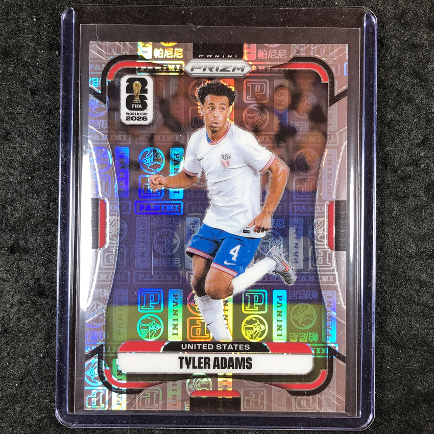2026 Prizm FIFA World Cup TYLER ADAMS Panini Logo 60/61 #442
