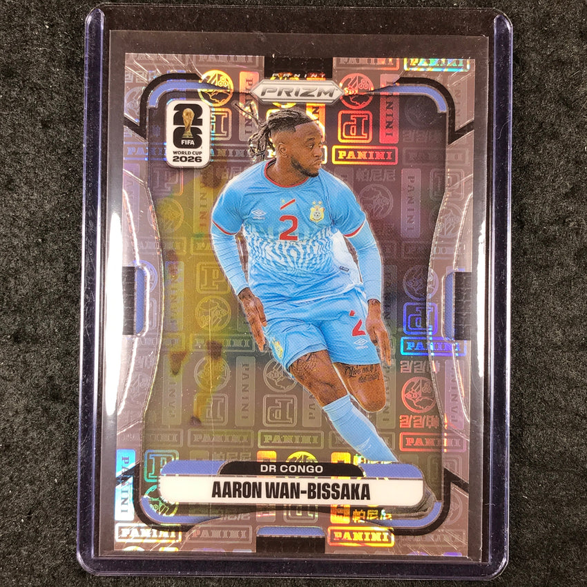 2026 Prizm FIFA World Cup AARON WAN-BISSAKA Panini Logo 44/61 #461