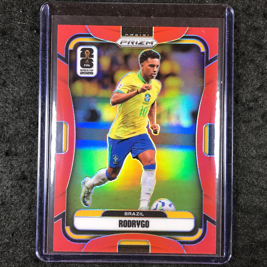 2026 Prizm FIFA World Cup RODRYGO Red 42/50 #94