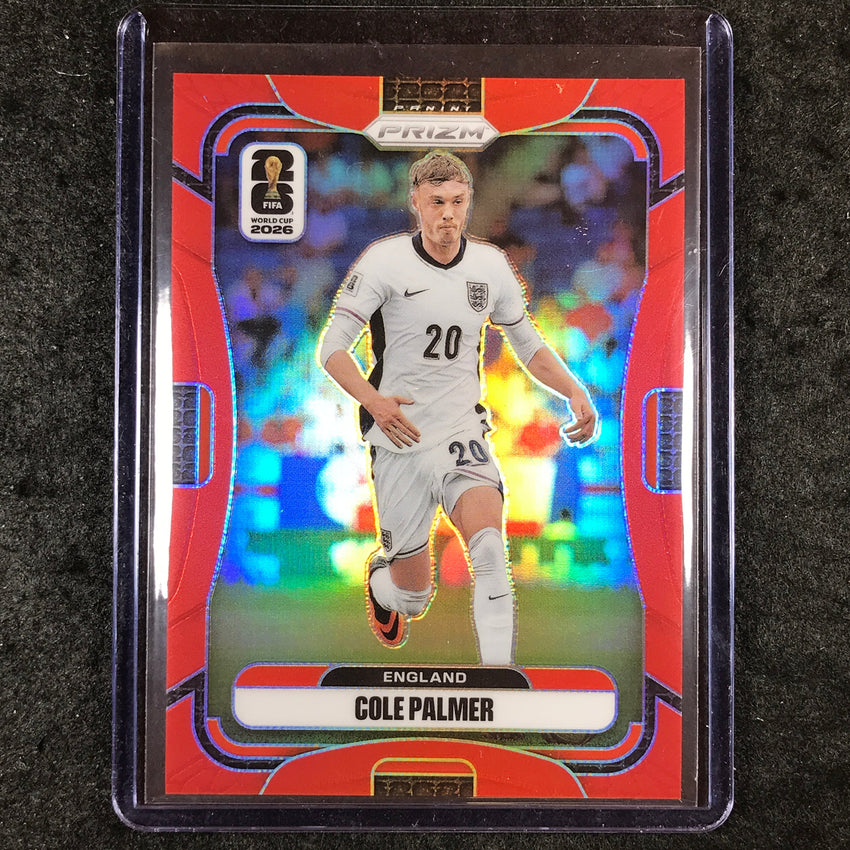 2026 Prizm FIFA World Cup COLE PALMER Red 7/50 #112