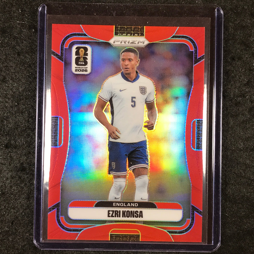 2026 Prizm FIFA World Cup EZRI KONSA Red 20/50 #116