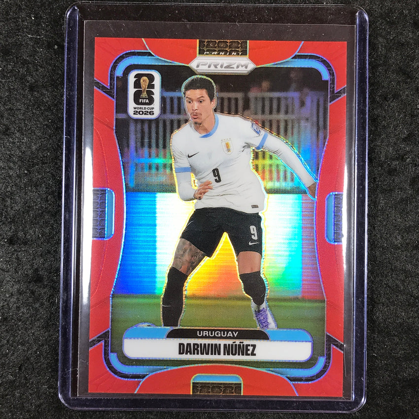 2026 Prizm FIFA World Cup DARWIN NUNEZ Red 50/50 #120