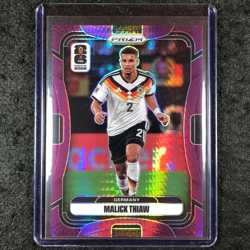 2026 Prizm FIFA World Cup MALICK THIAW Purple Hyper /299 #45