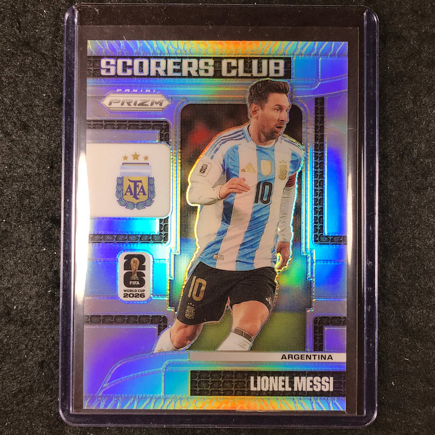 2026 Prizm FIFA World Cup LIONEL MESSI Scorers Club Silver #15