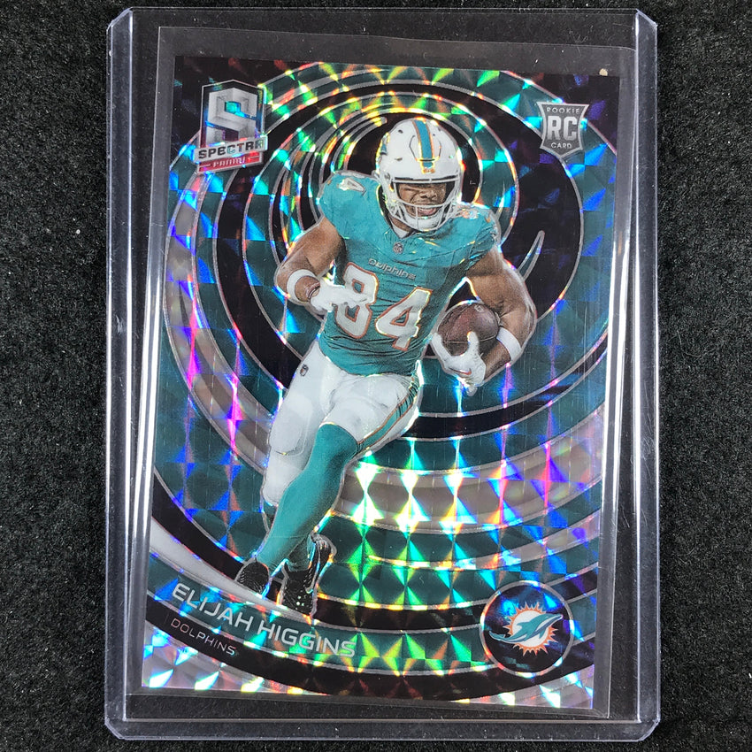 2023 Spectra Football ELIJAH HIGGINS Rookie Base Interstellar 49/60