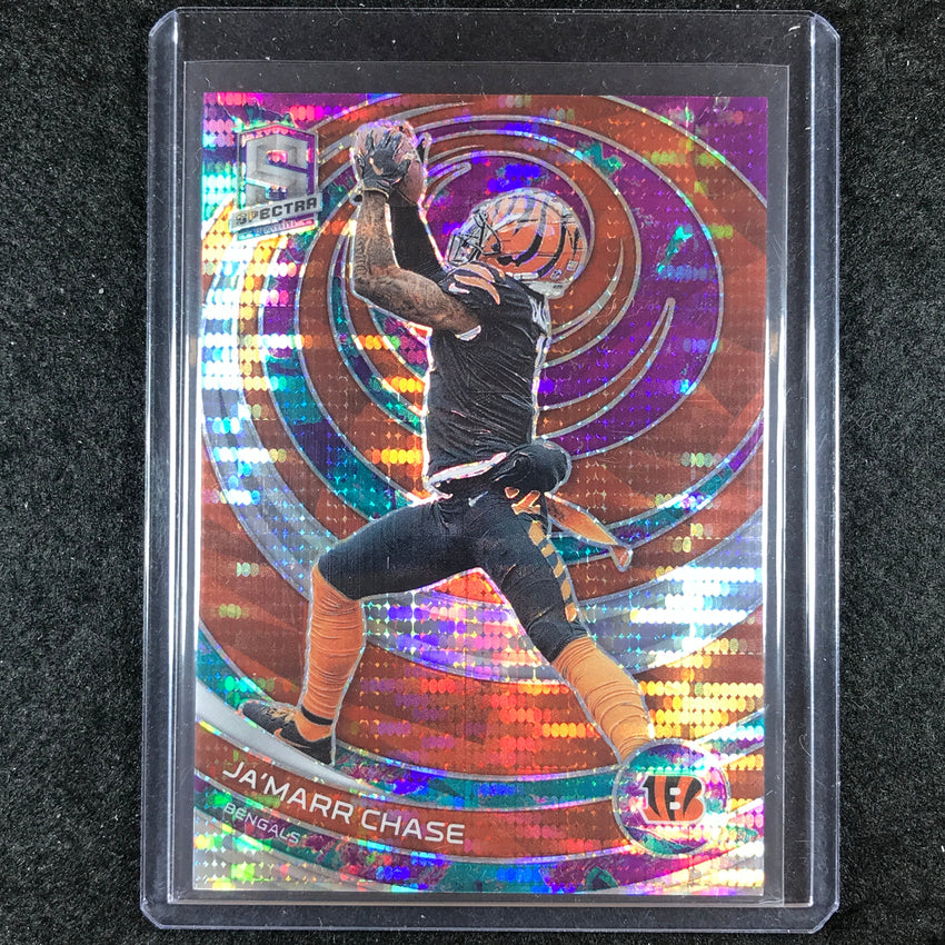 2023 Spectra Football JA'MARR CHASE Base Celestial 69/99