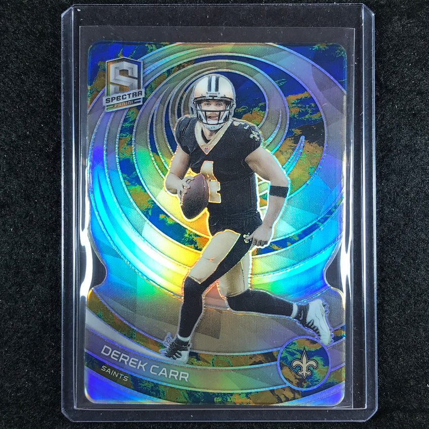 2023 Spectra Football DEREK CARR Base Universal Die-Cut 10/10