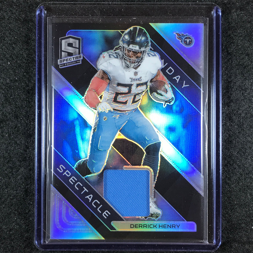 2023 Spectra Football DERRICK HENRY Sunday Spectacle Jersey Relic 69/99