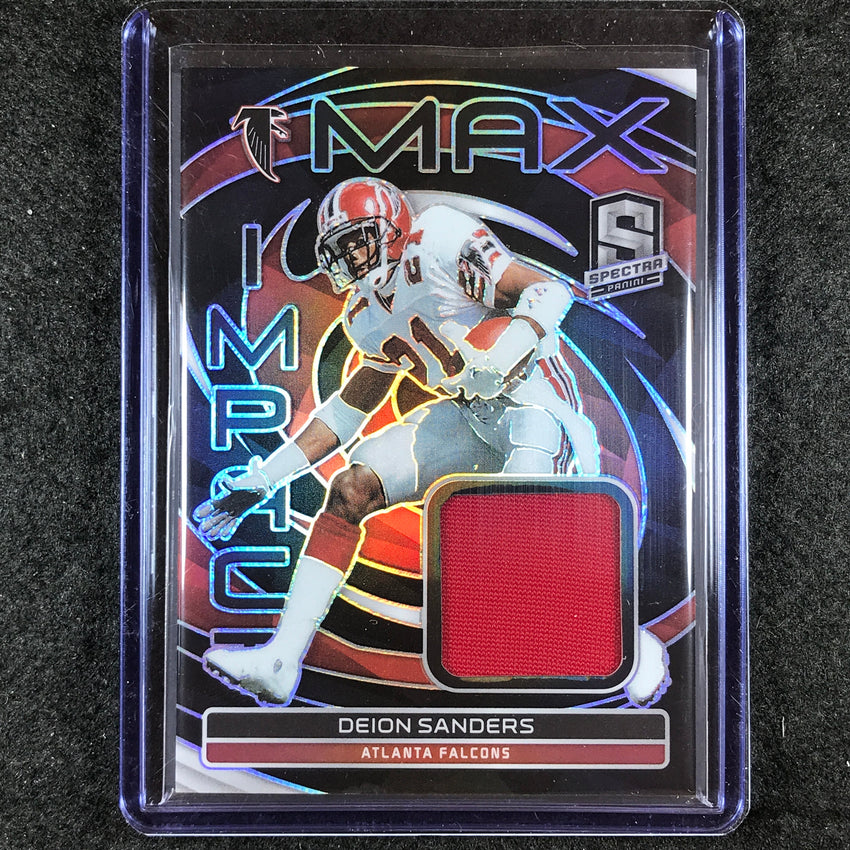 2023 Spectra Football DEION SANDERS Max Impact Jersey Relic 52/99