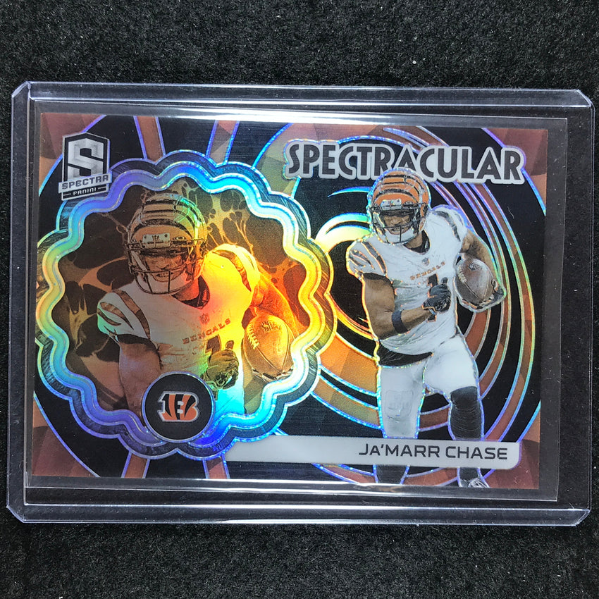 2023 Spectra Football JA'MARR CHASE Spectracular 67/99