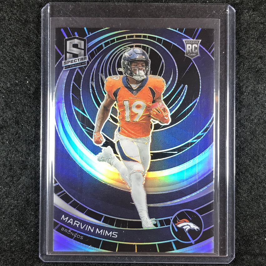 2023 Spectra Football MARVIN MIMS Rookie Base Hyper 13/75