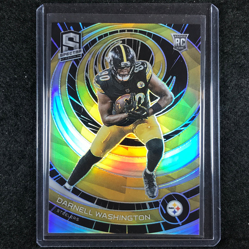2023 Spectra Football DARNELL WASHINGTON Rookie Base Hyper 15/75