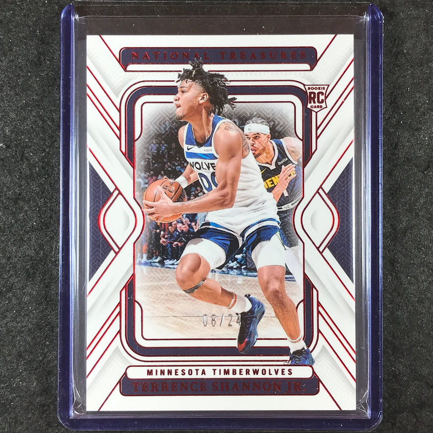 2024-25 National Treasures TERRENCE SHANNON JR. Rookie Base International 8/24