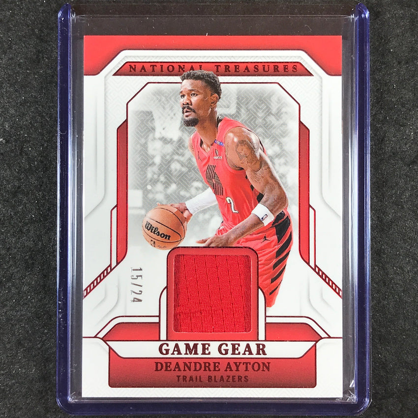 2024-25 National Treasures DEANDRE AYTON Game Gear Jersey International 15/24