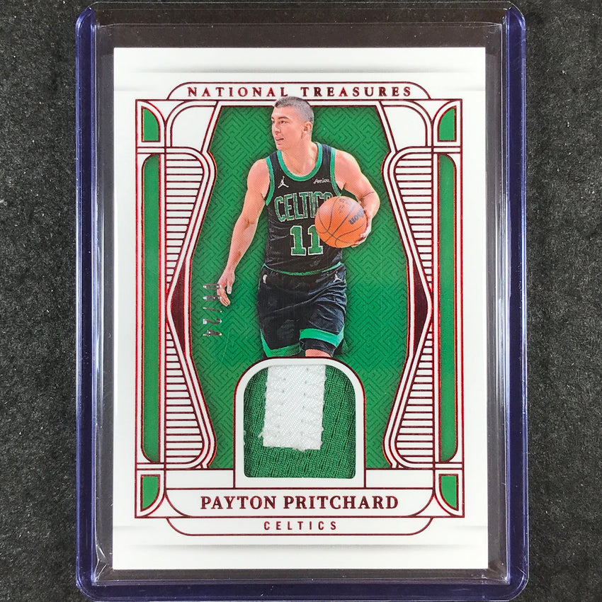 2024-25 National Treasures PAYTON PRITCHARD Material Treasures Patch 8/24