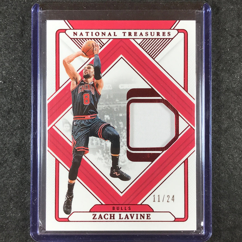 2024-25 National Treasures ZACH LAVINE Treasured Threads International 11/24
