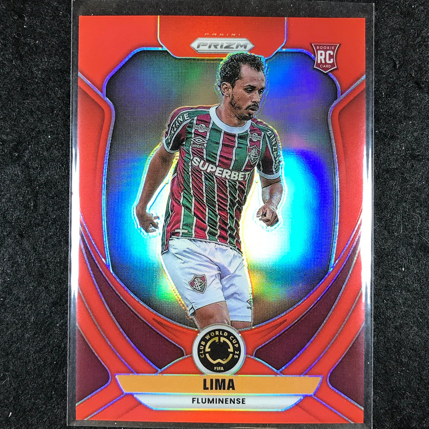 2025 Prizm FIFA Club World Cup LIMA Rookie Red /199 #115
