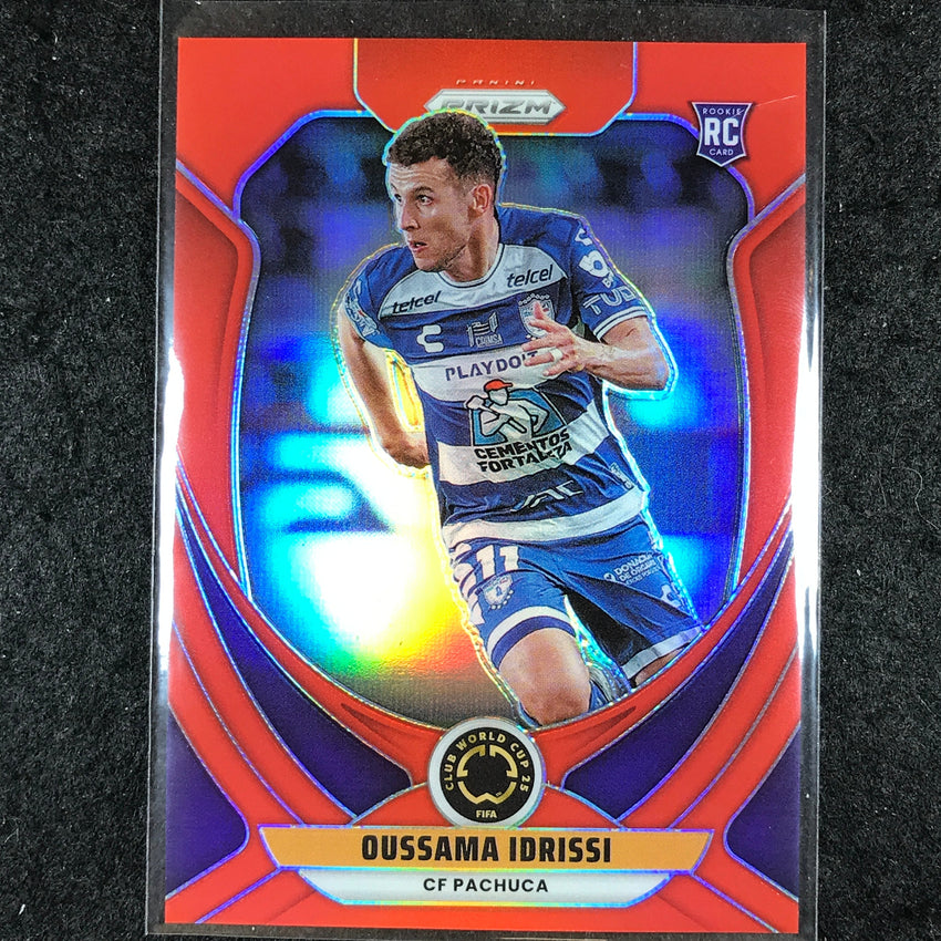 2025 Prizm FIFA Club World Cup OUSSAMA IDRISSI Rookie Red /199 #147