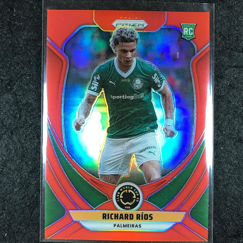 2025 Prizm FIFA Club World Cup RICHARD RIOS Rookie Red /199 #155