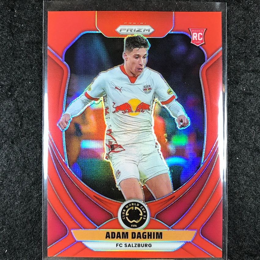 2025 Prizm FIFA Club World Cup ADAM DAGHIM Rookie Red /199 #173