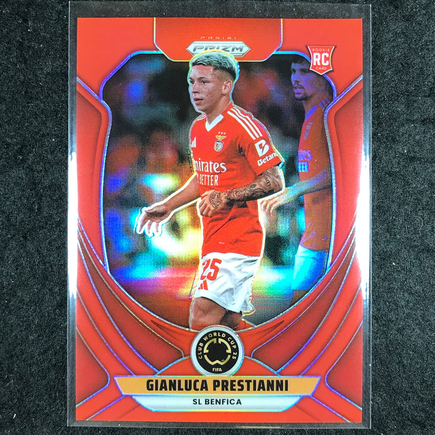 2025 Prizm FIFA Club World Cup GIANLUCA PRESTIANNI Rookie Red /199 #184