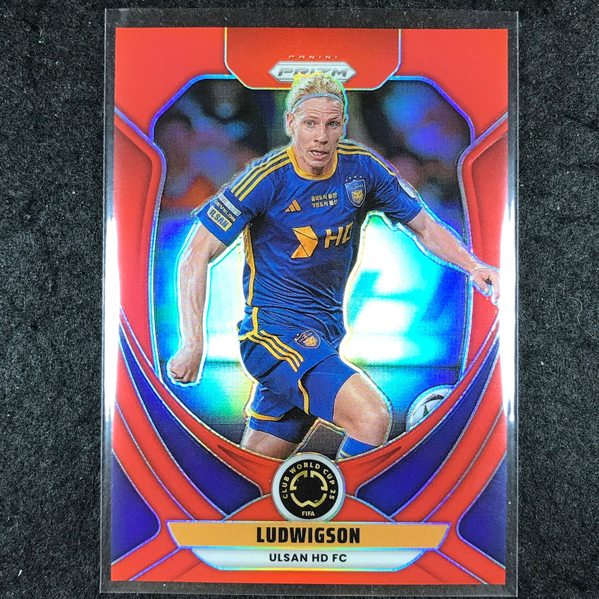 2025 Prizm FIFA Club World Cup LUDWIGSON Red /199 #190