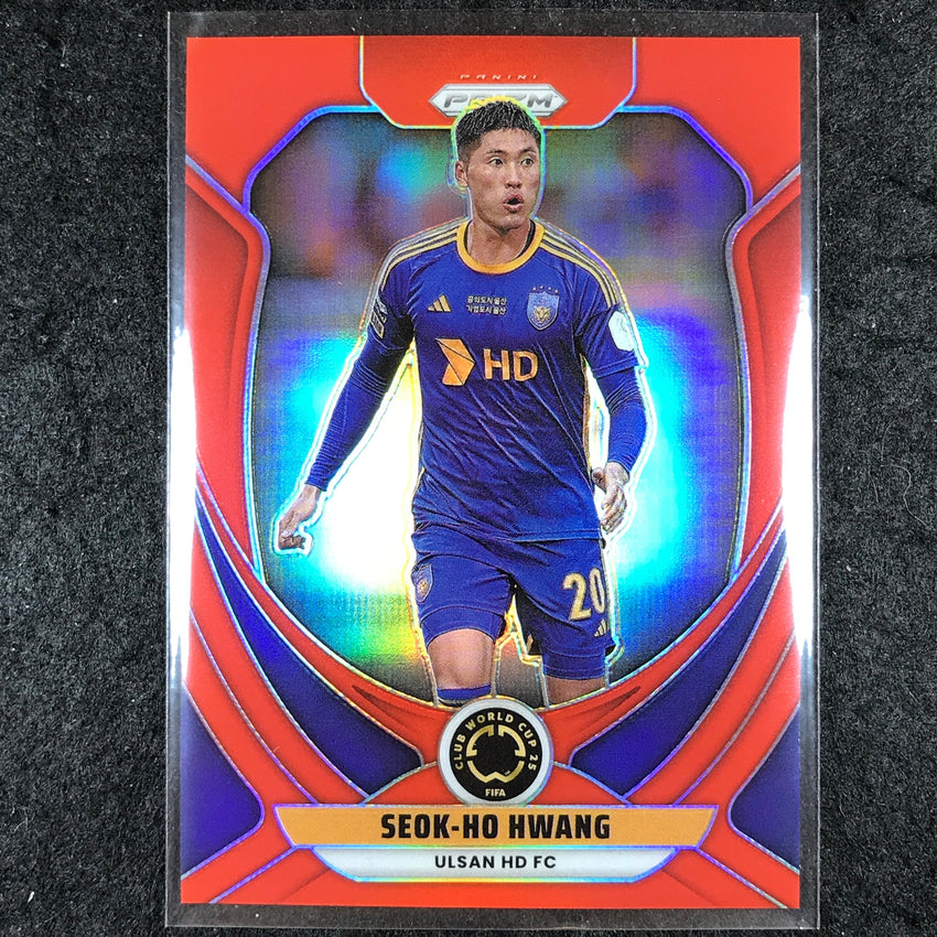 2025 Prizm FIFA Club World Cup SEOK-HO HWANG Red /199 #191
