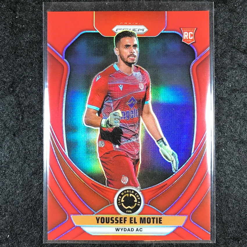 2025 Prizm FIFA Club World Cup YOUSSEF EL MOTIE Rookie Red /199 #199