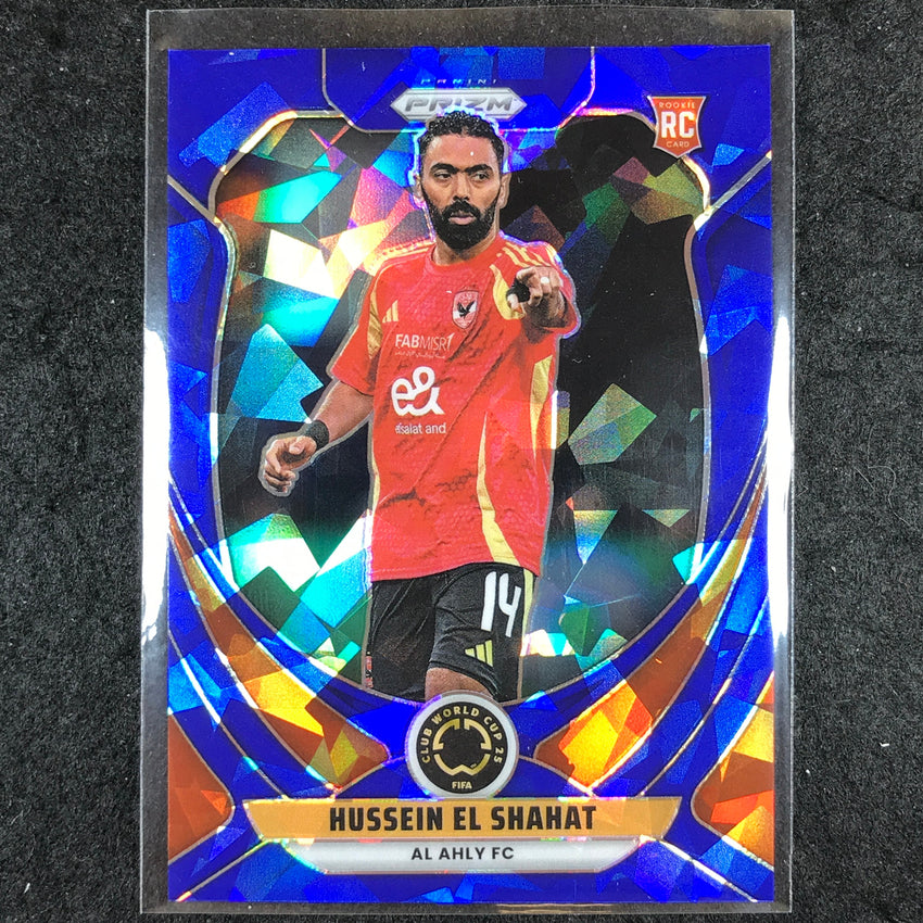 2025 Prizm FIFA Club World Cup HUSSEIN EL SHAHAT Rookie Blue Ice /175 #2