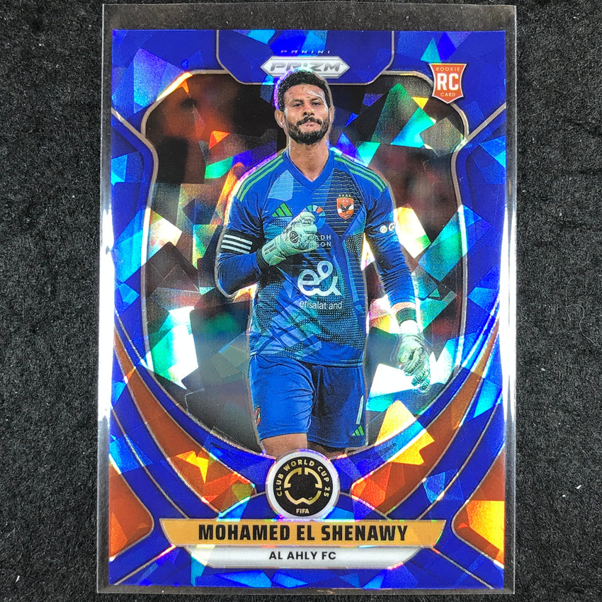 2025 Prizm FIFA Club World Cup MOHAMED EL SHENAWY Rookie Blue Ice /175 #3