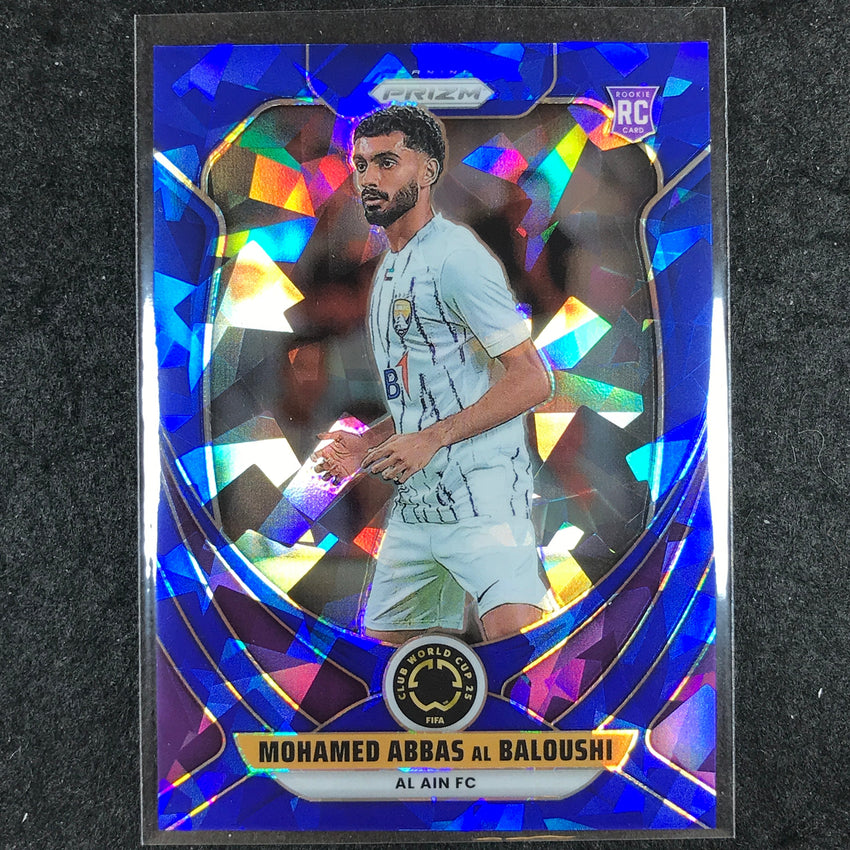 2025 Prizm FIFA Club World Cup MOHAMED ABBAS AL BALOUSHI Rookie Blue /175 #12