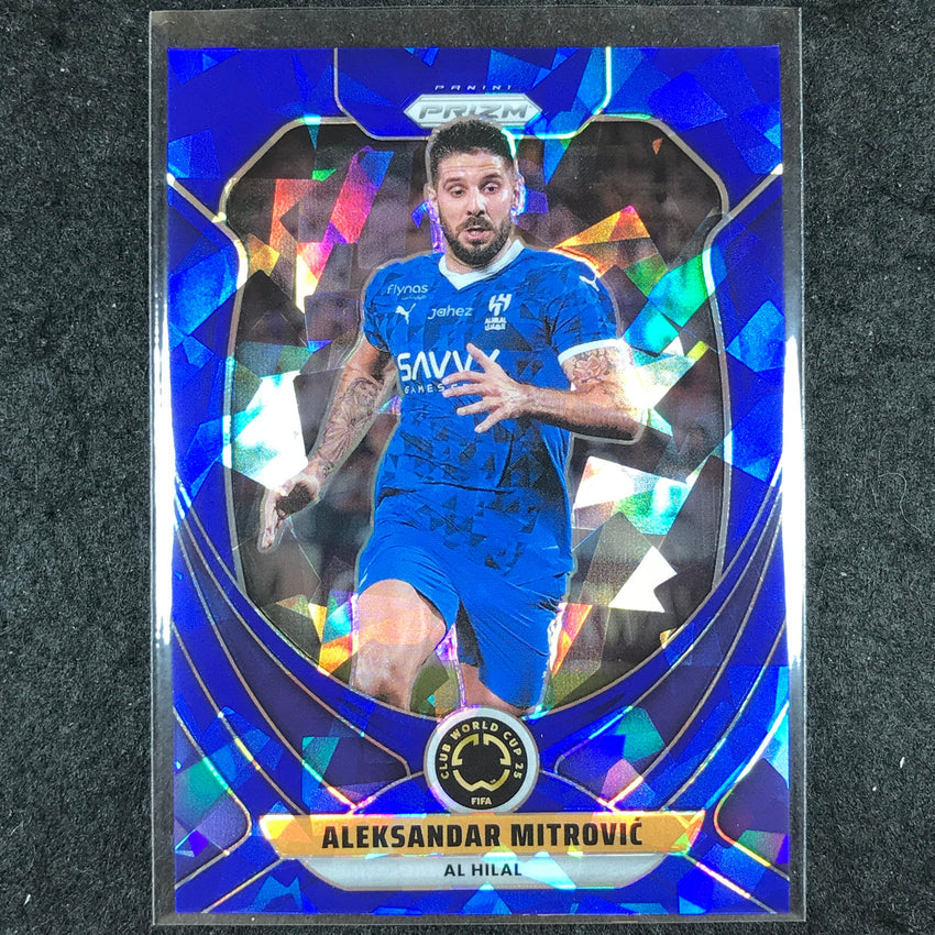 2025 Prizm FIFA Club World Cup ALEKSANDAR MITROVIC Blue Ice /175 #13
