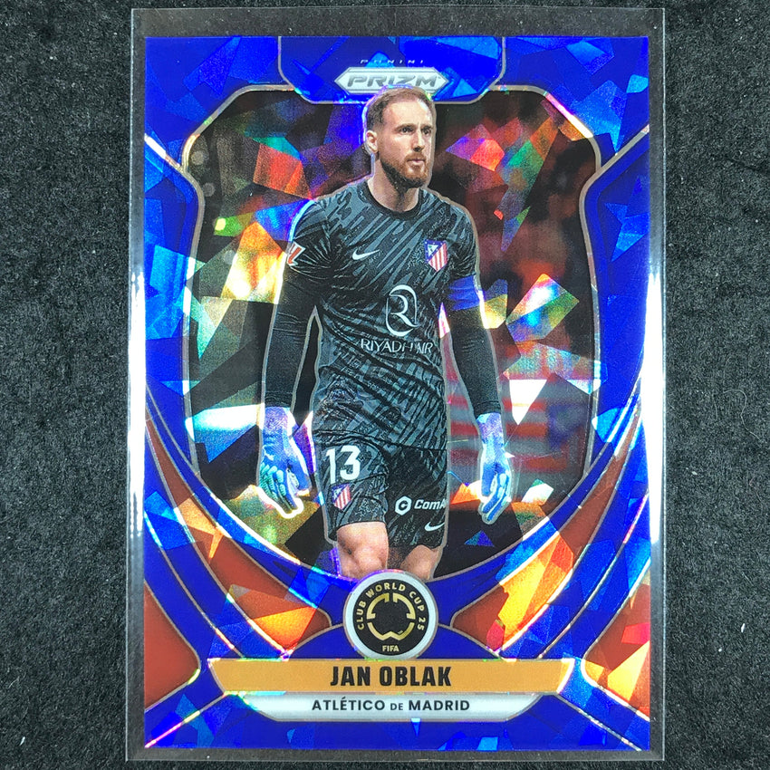 2025 Prizm FIFA Club World Cup JAN OBLAK Blue Ice /175 #23
