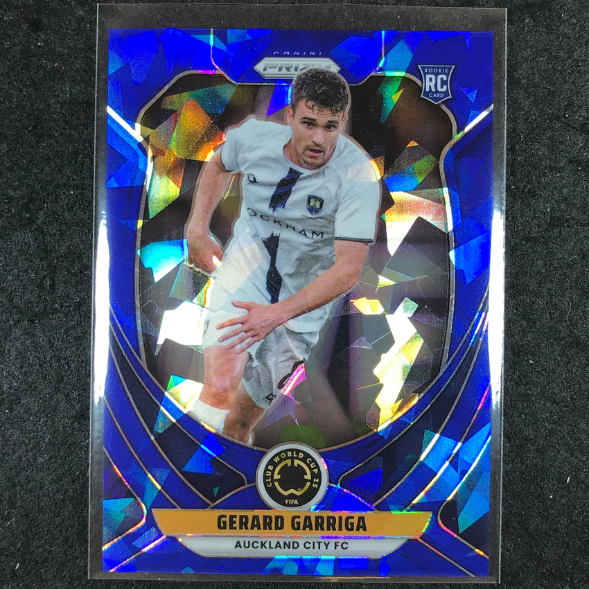 2025 Prizm FIFA Club World Cup GERARD GARRIGA Rookie Blue Ice /175 #29