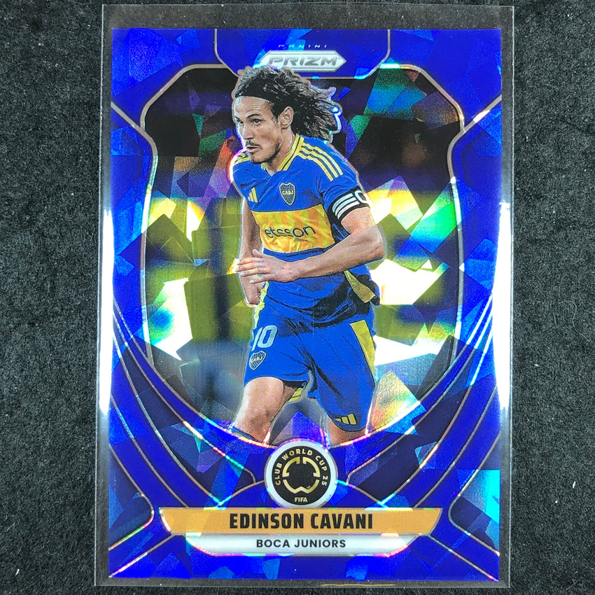 2025 Prizm FIFA Club World Cup EDINSON CAVANI Blue Ice /175 #37