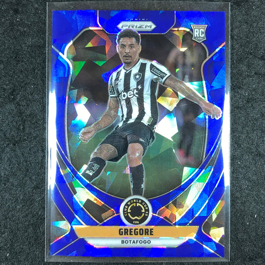 2025 Prizm FIFA Club World Cup GREGORE Rookie Blue Ice /175 #52