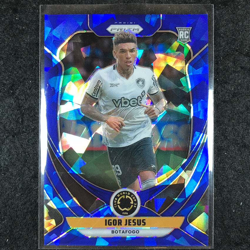 2025 Prizm FIFA Club World Cup IGOR JESUS Rookie Blue Ice /175 #53