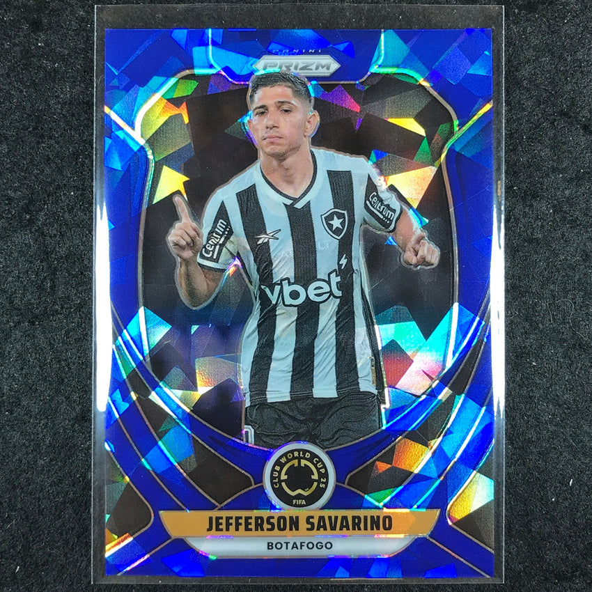 2025 Prizm FIFA Club World Cup JEFFERSON SAVARINO Blue Ice /175 #54