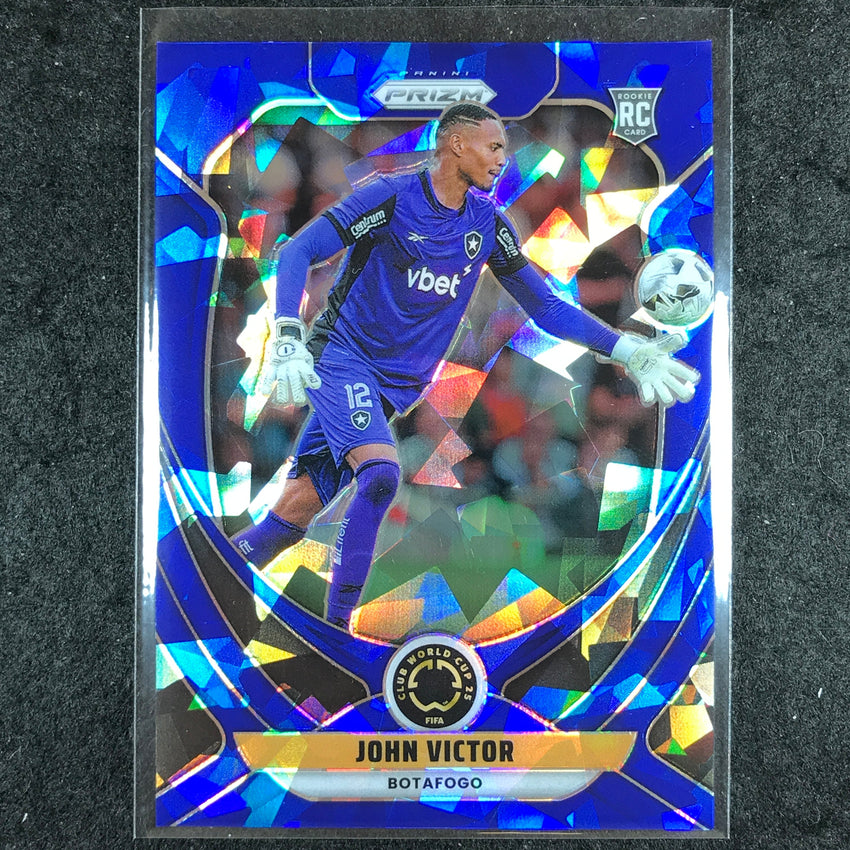 2025 Prizm FIFA Club World Cup JOHN VICTOR Rookie Blue Ice /175 #55