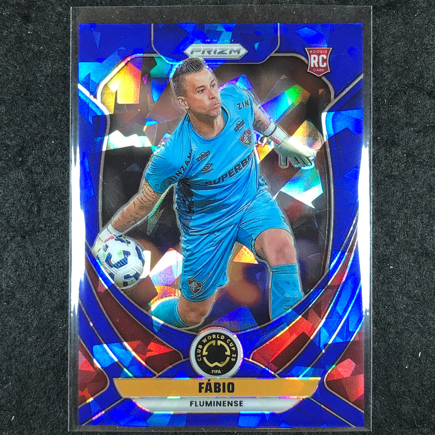 2025 Prizm FIFA Club World Cup FABIO Rookie Blue Ice /175 #59