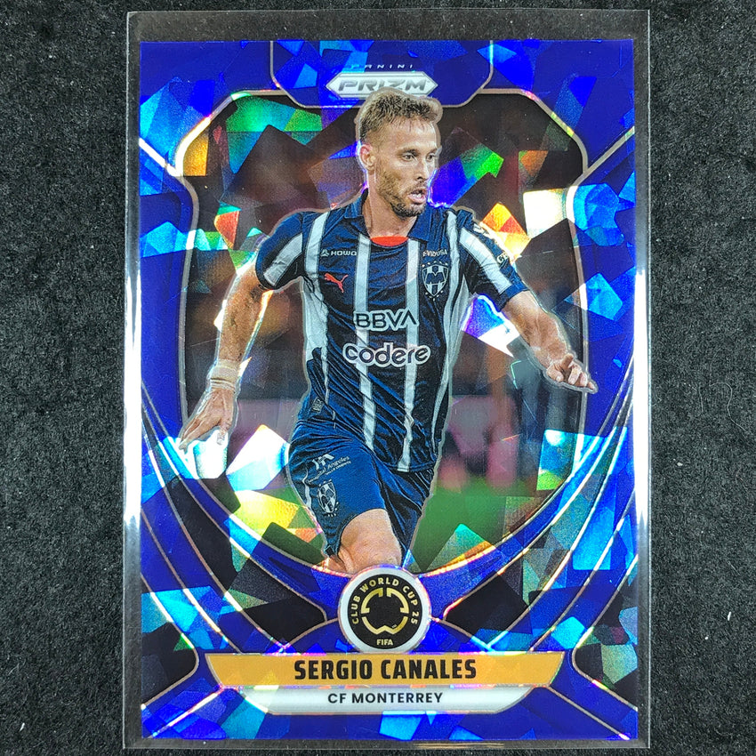 2025 Prizm FIFA Club World Cup SERGIO CANALES Blue Ice /175 #63