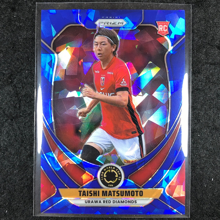 2025 Prizm FIFA Club World Cup TAISHI MATSUMOTO Rookie Blue Ice /175 #76