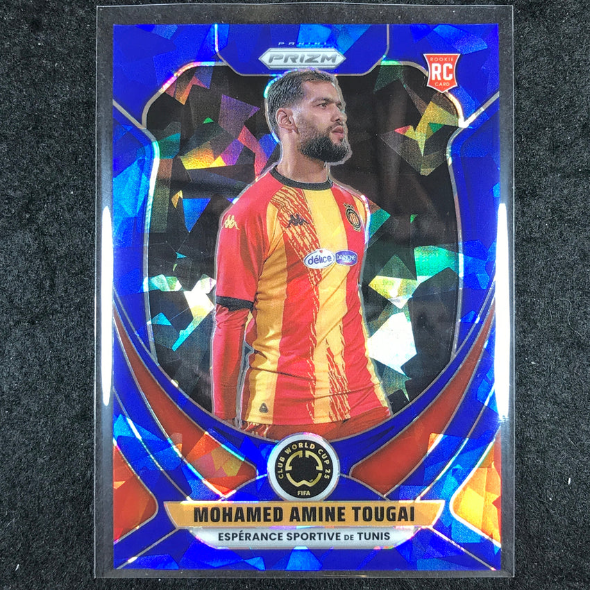 2025 Prizm FIFA Club World Cup MOHAMED AMINE TOUGAI Rookie Blue Ice /175 #80