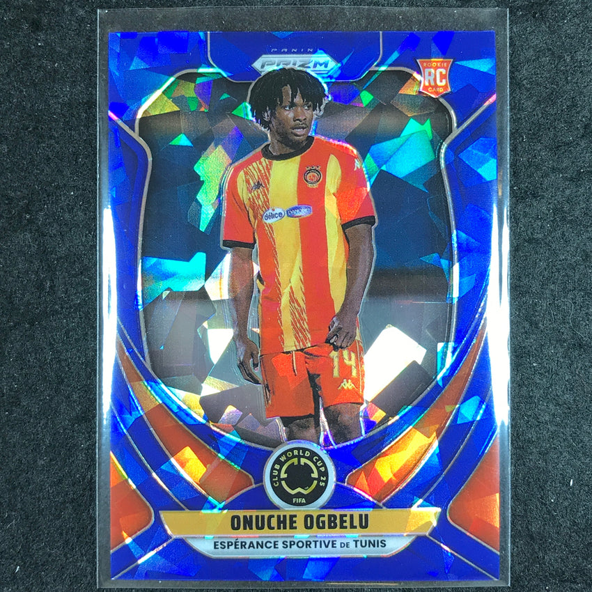 2025 Prizm FIFA Club World Cup ONUCHE OGBELU Rookie Blue Ice /175 #84