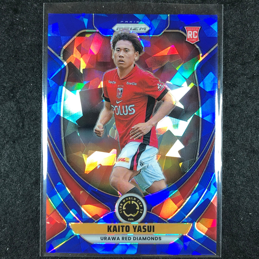2025 Prizm FIFA Club World Cup KAITO YASUI Rookie Blue Ice /175 #95