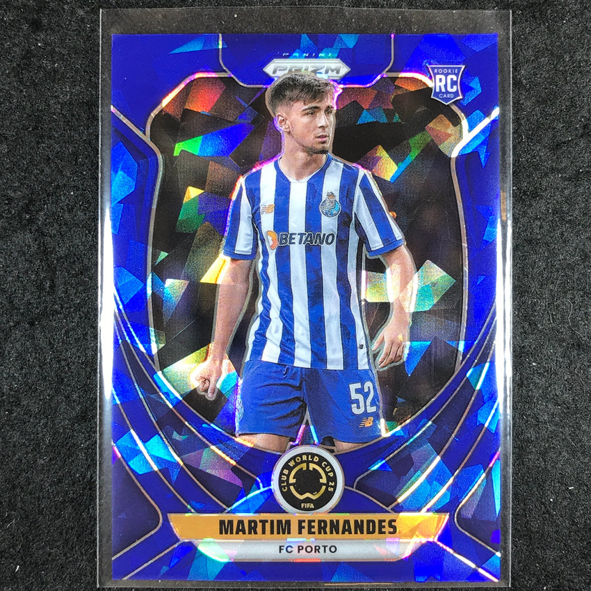 2025 Prizm FIFA Club World Cup MARTIM FERNANDES Rookie Blue Ice /175 #97