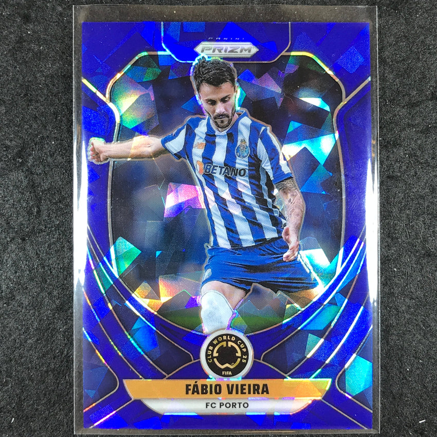 2025 Prizm FIFA Club World Cup FABIO VIEIRA Blue Ice /175 #101