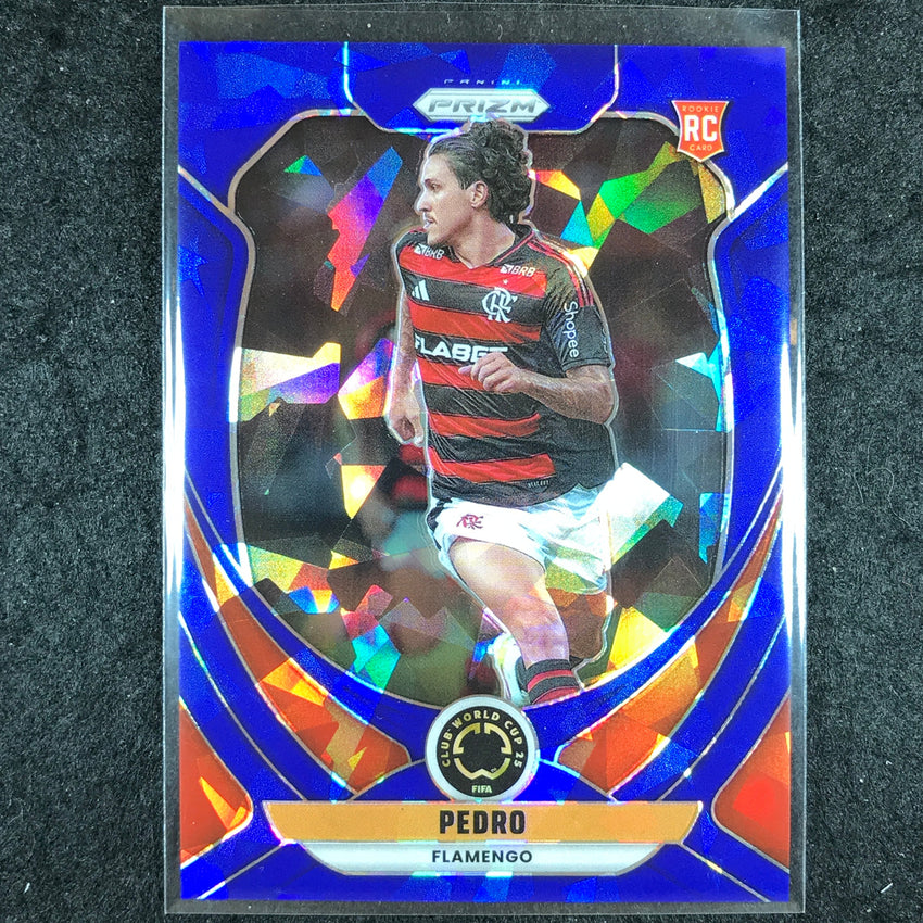 2025 Prizm FIFA Club World Cup PEDRO Rookie Blue Ice /175 #108